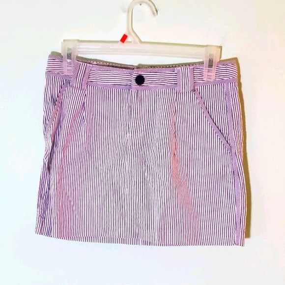 LIKE NEW Proenza Schoulder for Target Nautical Stripe Mini Skirt Size 5 Junior - Picture 1 of 10